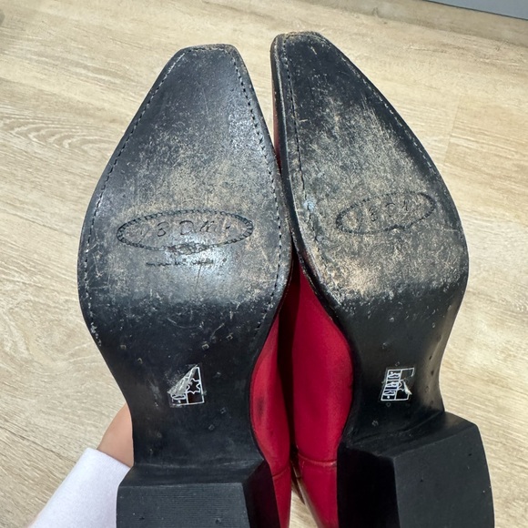 J.B. Dillon Red Heeled Boots - Picture 3 of 3